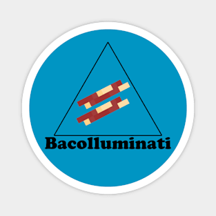 The Secret Order of Bacolluminati Magnet